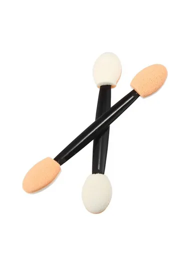 12-Pcs Double-Sided Eyeshadow Brush Set, Precise Application &amp; Secure Sponge Tips HB-329-66