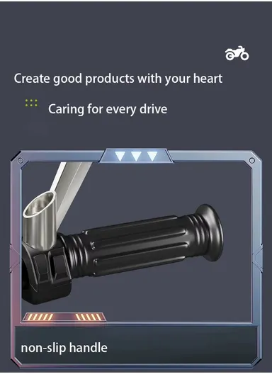 3 Years+ Rechargeable Kids Ride-On Motor Bike with Handle Accelerator &amp; Brake Pedal, LED Lights &amp; Music (L105 × W56 × H68)cm – Pink