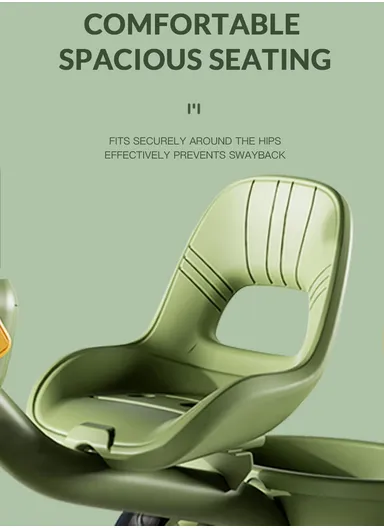 2–6 Years Kids Tricycle with Music, LED Lights &amp; Rear Basket Y-TS78867 (L70 × W50 × H57)cm – Blue 