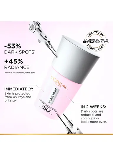 Glycolic Bright UV Fluid SPF 50+ Daily Radiance &amp; Dark Spot Protection