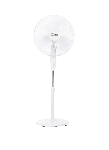 18-Inch 60W Pedestal Fan with 3-Speed, Adjustable Height, Oscillation &amp; Tilt FS45-3D 