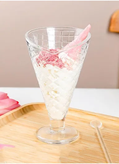 6-Pcs 265ml Ice Cream &amp; Dessert Glass Cups Set 