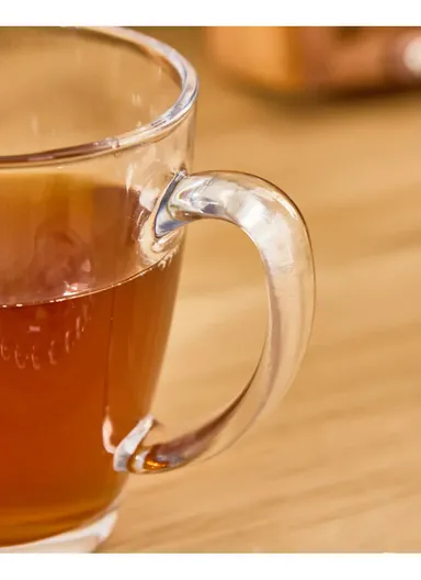 310ml 6 Pcs Glass Transparent Heatproof Cups With Handle For Tea &amp; Coffee BMZB29-3 (D9 x H10)cm