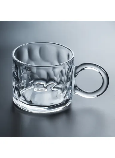 2Pcs 400ml Cups For Coffee, Tea, Cereal &amp; Hearty Soups With Wide Plate - (D9 x H9)cm