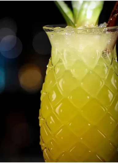 320ml Pineapple Pattern Cold Beverages Glass Cup 