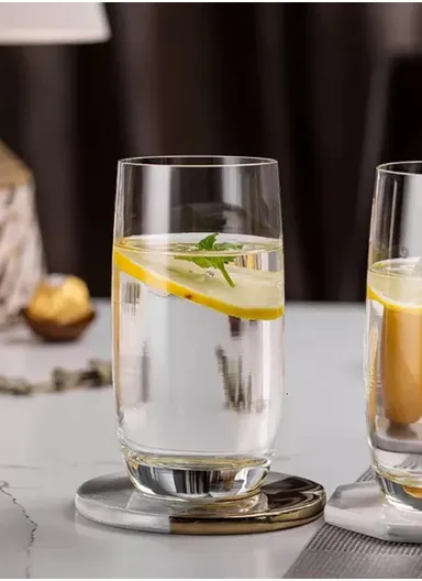 6-pcs 290ml Various Beverages Glass Cup Set 