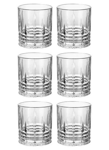 6-Pcs 320ml Modern Elegant Beverages Glass Cups Set