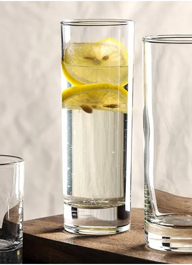 285ml 6-Pcs Simple Design Beverages Glass Cup Set