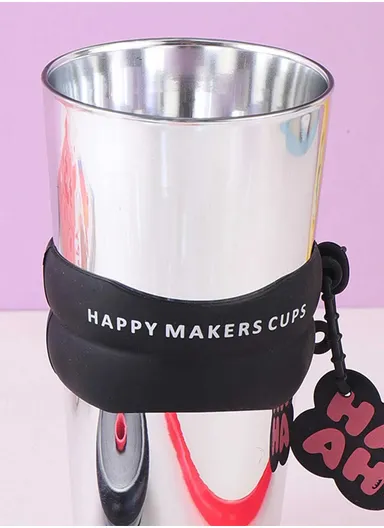 1.5L Stainless Water Bottle Tumbler with ABS Lid, Filter &amp; Straw TYKP (D9.4 x H18)cm - Pink