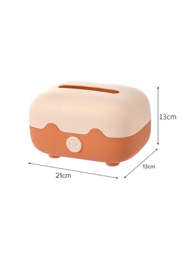 Living Room Table Tissue Box, Home Decoration Tissue Holder (W21 x D13 x H13)cm