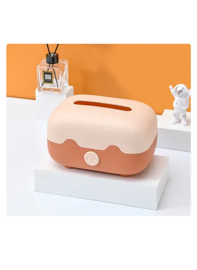 Living Room Table Tissue Box, Home Decoration Tissue Holder (W21 x D13 x H13)cm