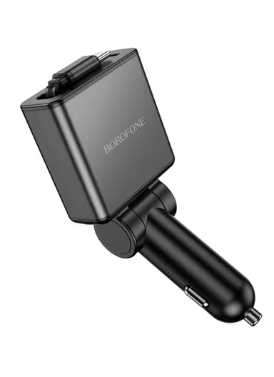 60W Smart PD Dual USB-C Charger with 80cm Extension Cable BZ33