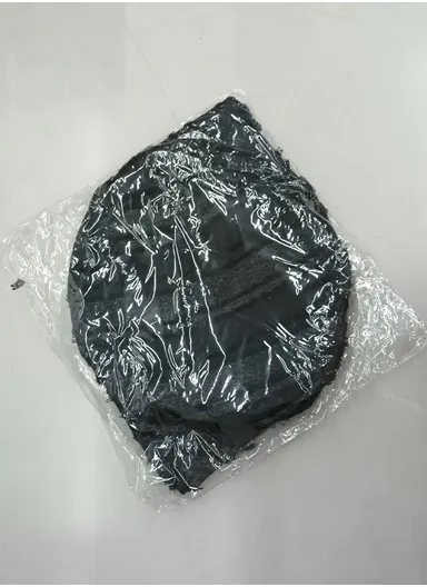 Durable Foldable Laundry Bucket with Textured EVA Material, Stylish Design (D35 x H40)cm – Black