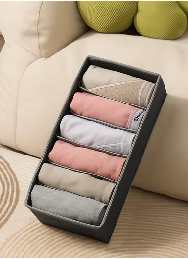 Portable Durable &amp; Sturdy Non-Woven Fabric Storage Box, Clothes &amp; Accessories Organizer 
