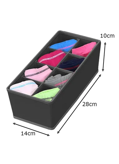 Portable Durable &amp; Sturdy Non-Woven Fabric Storage Box, Clothes &amp; Accessories Organizer 