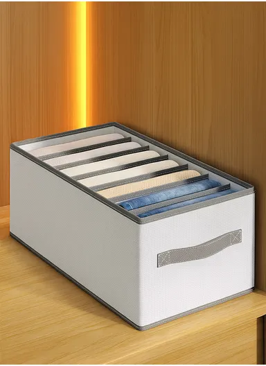 Portable Durable &amp; Sturdy Oxford Fabric Storage Box, Multi-Purpose Storage Organizer Box (L36 × W25 × H20)cm