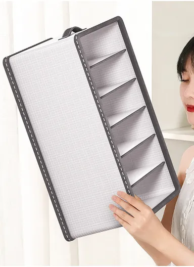 Portable Durable &amp; Sturdy Oxford Fabric Storage Box, Multi-Purpose Storage Organizer Box (L40 × W25 × H20)cm