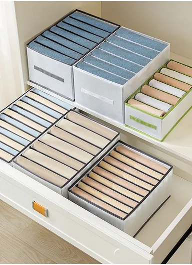 Portable Durable &amp; Sturdy Oxford Fabric Storage Box, Multi-Purpose Storage Organizer Box (L40 × W25 × H20)cm