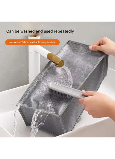 7-GRID Portable Durable &amp; Sturdy Non woven Fabric Storage Box, Multi-Purpose Storage Organizer Box (L35 x W17 x H12)cm - Small