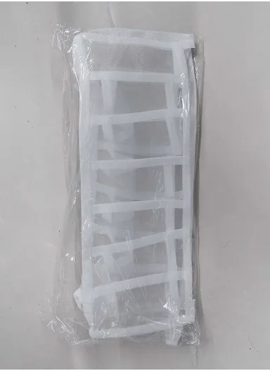 6-Grid Mesh Storage Organizer, Multi-Purpose Under-Bed Drawer Storage Box Organizer (L30 x W30 x H11)cm - Dark Grey