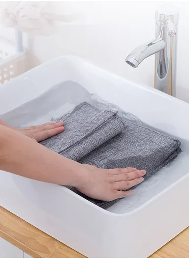 5-Layer Hanging Fabric Storage Organizer, Space-Saving Multi-Purpose (L30 × W30 × H100)cm