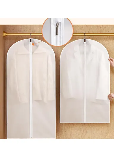5Pcs Clothes Dust Cover Garment Bag, Protective Suit &amp; Dress Organizer (L120 × W60)cm 