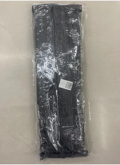 Foldable Fabric Storage Box with Lid &amp; 13 Compartments, Breathable Non-Woven Material Closet Organizer with Clear Cover (L36 x W36 x H10)cm – Dark Grey