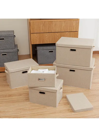 Household Storage Bag Quilt Storage Pouch Suitable For Various Scenarios Dustproof - Beige