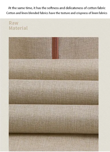 Household Storage Bag Metal Buckle Pouch Suitable For Various Scenarios Dustproof (L44 x W30 x H29)cm- Beige