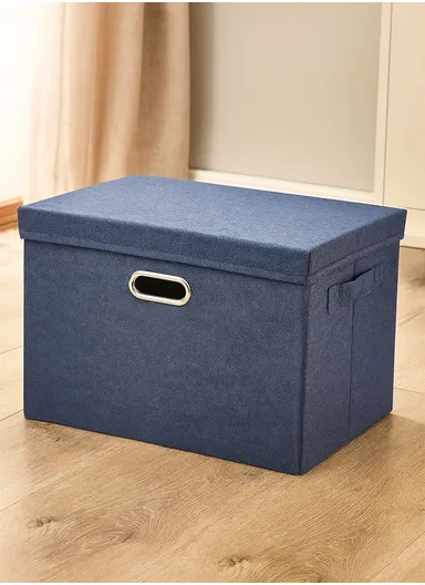 Household Storage Bag Quilt Storage Pouch Suitable For Various Scenarios Dustproof - Navy