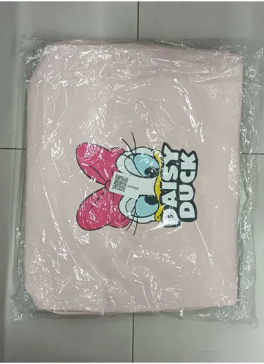 Foldable Donald Duck Storage Box Large Pink Organizer Basket with Handles for Toys, Clothes &amp; Laundry (W50 x D40 x H50)cm - Blue