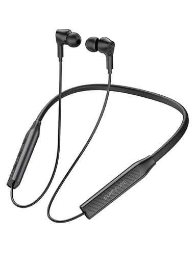 Bluetooth Earphones, Long Battery Life, 93cm Cable &amp; Soft Silicone Build BE59 