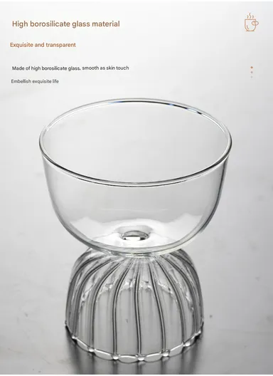 380ml Elegant &amp; Smooth Design Cold Beverage Glass Cup