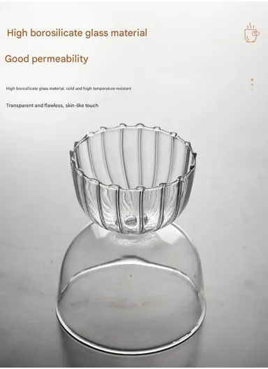380ml Elegant &amp; Smooth Design Cold Beverage Glass Cup