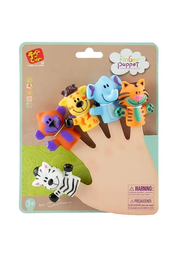 Montessori Animal Finger Puppets Soft &amp; Safe Educational Toy