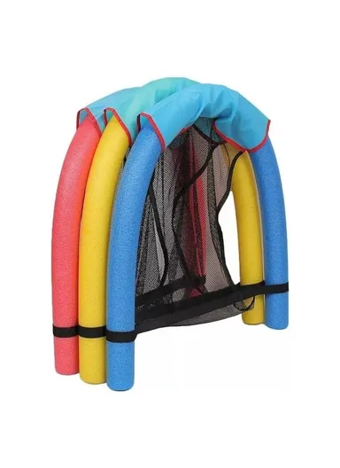 Portable Floating Water Chair with Stable Buoyancy &amp; Stylish Design - Red