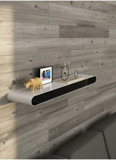 60cm Wood Storage Rack, Wall Mounted, Wood Display Shelf Holder For Office, Home &amp; Bathroom Decor ZY8020