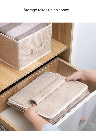 3-Layer Oxford Fabric Hanging Storage Bag, Multi-Use Wall Hanging Organizer (W27 x D27 x H63)cm - Beige