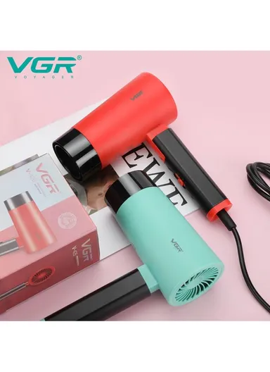 1600-2000W Professional Foldable Hair Dryer, Low Noise Adjustable Heat &amp; Speed Double Protection Circuit Hair Dryer V-426