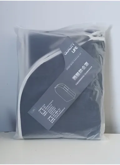 Foldable Mesh Cover Storage Bag, Dustproof Hanging Clothes Storage (W60 x D28 x H105)cm - Grey