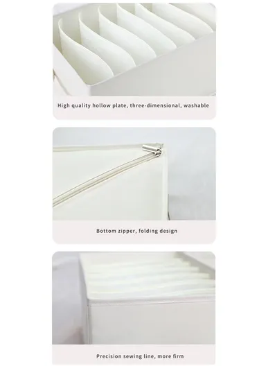 5-Layer Storage Box Organizer, Multi-Use Clothes &amp; Accessories Organizer (L36.5 x W24 x H20)cm - Beige