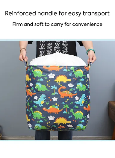 Foldable Mesh Storage Basket Large, Washable &amp; Multi-Purpose Organizer (W50 x D40 x H50)cm - Style3