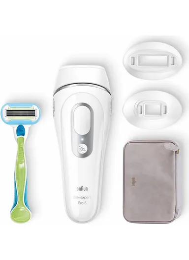 Braun Professional-Grade IPL Hair Removal Device Silk IPL3233