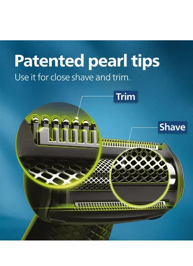 Philips Body Groomer for Men, Waterproof, Skin-Friendly Shaver with Bidirectional Trimmer BG3007