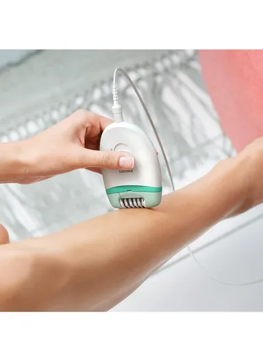 Philips Satinelle Essential Epilator, Corded &amp; Compact Hair Removal BRE224