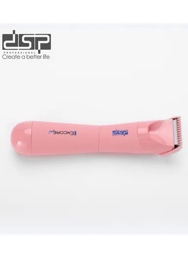 600mAh 5W Rechargeable Double-Headed Body Trimmer, 6000RPM Cordless Body Trimmer with Ceramic Skin-Friendly Blades 60383 - Pink
