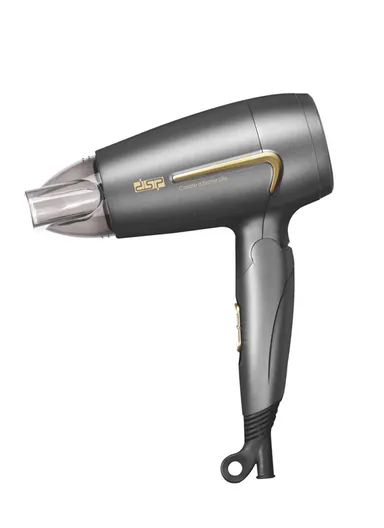 1200W 22000RPM Portable High-Speed Hair Dryer, Adjustable Speed &amp; Temperature Level Hair Dryer 30299 - Black