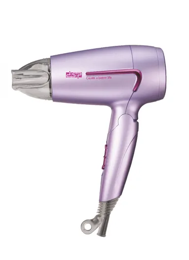 1200W 22000RPM Portable High-Speed Hair Dryer, Adjustable Speed &amp; Temperature Level Hair Dryer 30299 - Purple