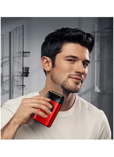 Professional Rechargeable Hair Trimmer &amp; Shaver Combo Set, Adjustable Taper Lever Hair Trimmer with LED Display &amp; Stainless Steel Blade V-977 &amp; V-377 - Black