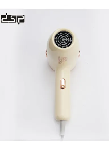 1200W 21500RPM Portable High-Speed Hair Dryer, Adjustable Speed &amp; Temperature Level Hair Dryer with Cold Air Function 30312 - Light Yellow
